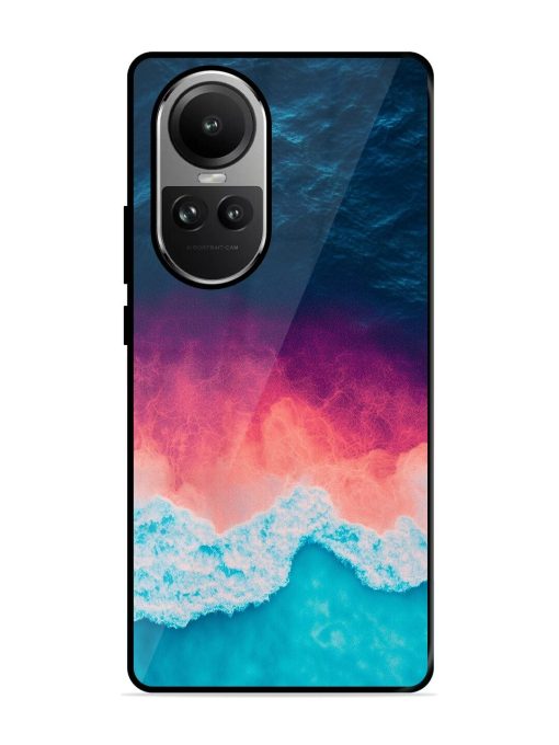 Where The Ocean Meets The Sky Glossy Soft Edge Case for Oppo Reno 10 (5G) Chachhi