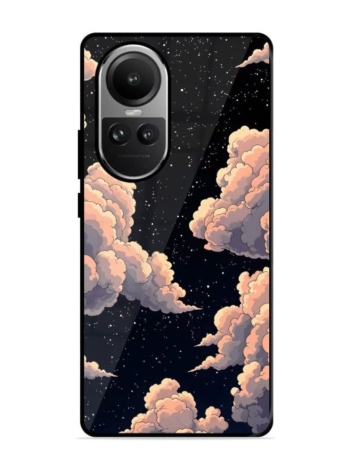 Starry Night Dreams Glossy Soft Edge Case for Oppo Reno 10 (5G) Chachhi