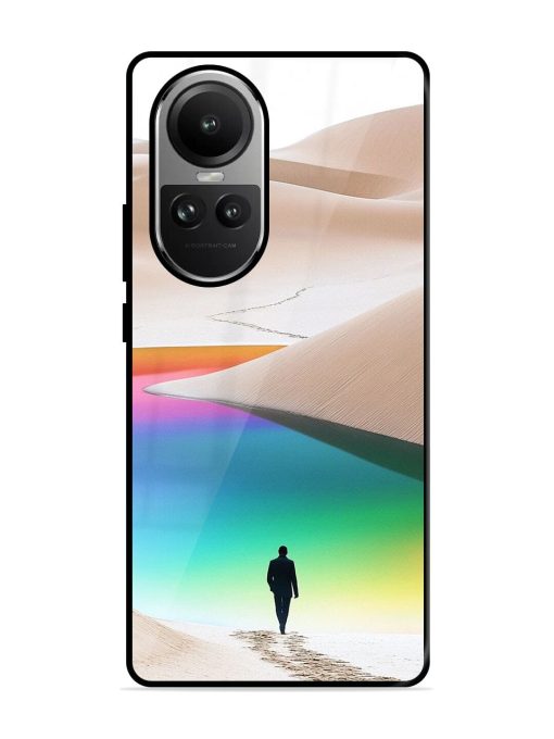 Desert Dreams Glossy Soft Edge Case for Oppo Reno 10 (5G) Chachhi