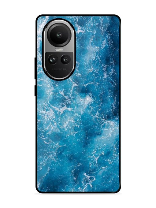 Oceanic Abyss Glossy Soft Edge Case for Oppo Reno 10 (5G) Chachhi