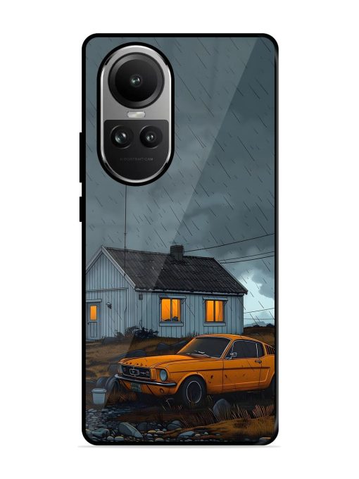 Rainy Day Retreat Glossy Soft Edge Case for Oppo Reno 10 (5G) Chachhi