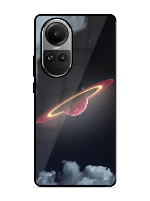 Cosmic Ballet Glossy Soft Edge Case for Oppo Reno 10 (5G) Chachhi