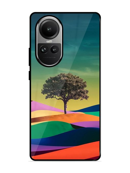 Rainbow'S Lone Sentinel Glossy Soft Edge Case for Oppo Reno 10 (5G) Chachhi