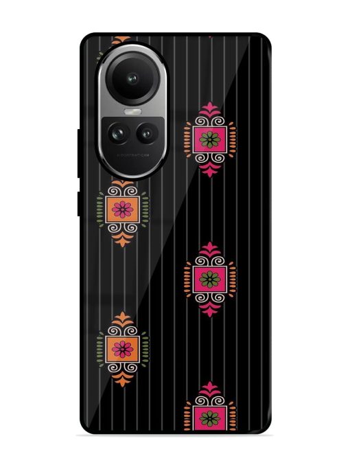 Ornate Elegance Glossy Soft Edge Case for Oppo Reno 10 (5G) Chachhi