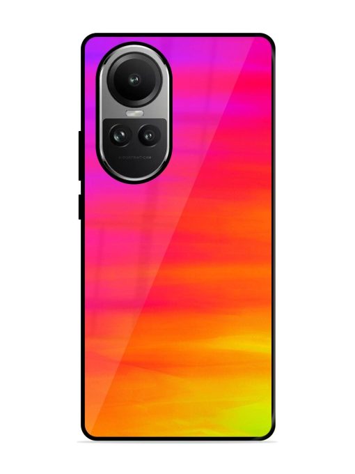 Neon Horizon Glossy Soft Edge Case for Oppo Reno 10 (5G) Chachhi