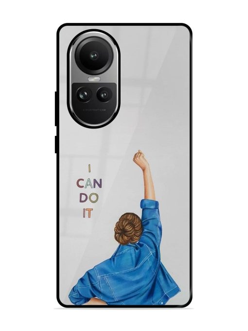 Can Do It Glossy Soft Edge Case for Oppo Reno 10 (5G) Chachhi