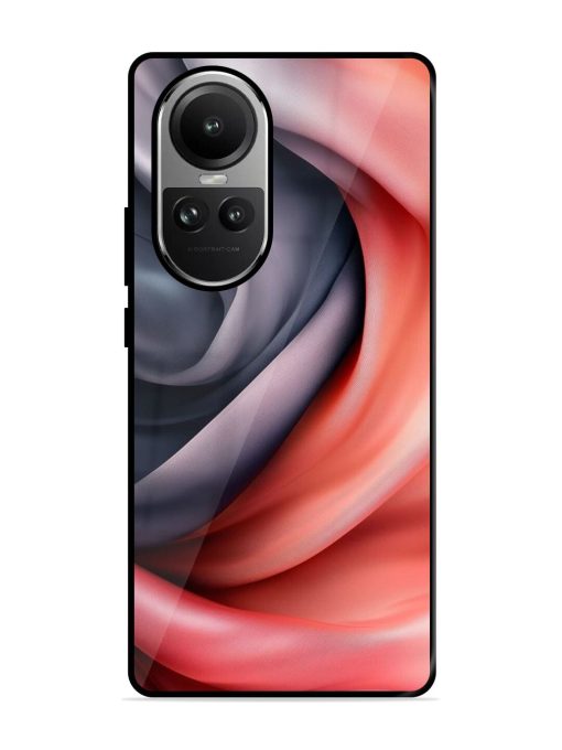 Swirling Silk Glossy Soft Edge Case for Oppo Reno 10 (5G) Chachhi