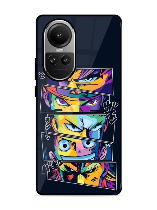 One Piece Powerhouse Glossy Soft Edge Case for Oppo Reno 10 (5G) Chachhi