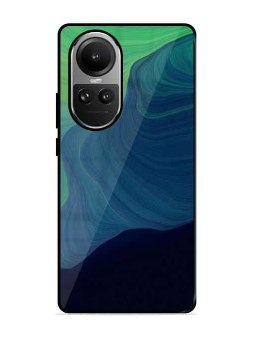 Oceanic Dreams Glossy Soft Edge Case for Oppo Reno 10 (5G) Chachhi