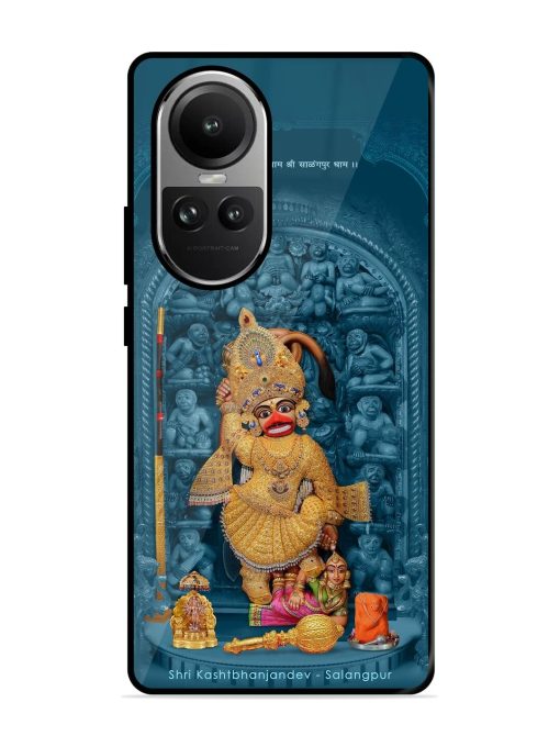 Divine Grace Of Shri Kashtabhanjandev Glossy Soft Edge Case for Oppo Reno 10 (5G) Chachhi