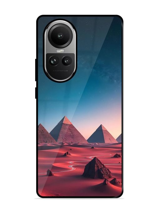 Ancient Wonders Sky Glossy Soft Edge Case for Oppo Reno 10 (5G) Chachhi