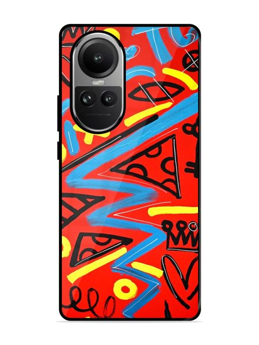 Groovy Garden Glossy Soft Edge Case for Oppo Reno 10 Pro (5G) Chachhi