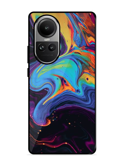 Liquid Dreamscape Glossy Soft Edge Case for Oppo Reno 10 Pro (5G)