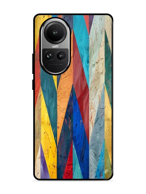 Abstract Tapestry Glossy Soft Edge Case for Oppo Reno 10 Pro (5G) Chachhi