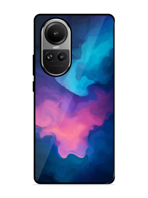 Cosmic Canvas Glossy Soft Edge Case for Oppo Reno 10 Pro (5G) Chachhi