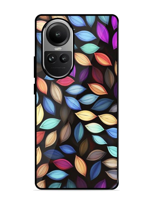 Colorful Kaleidoscope Glossy Soft Edge Case for Oppo Reno 10 Pro (5G) Chachhi