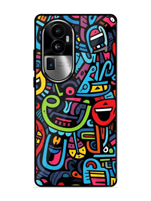 Doodlephoria Glossy Soft Edge Case for Oppo Reno 10 Pro Plus (5G) Chachhi