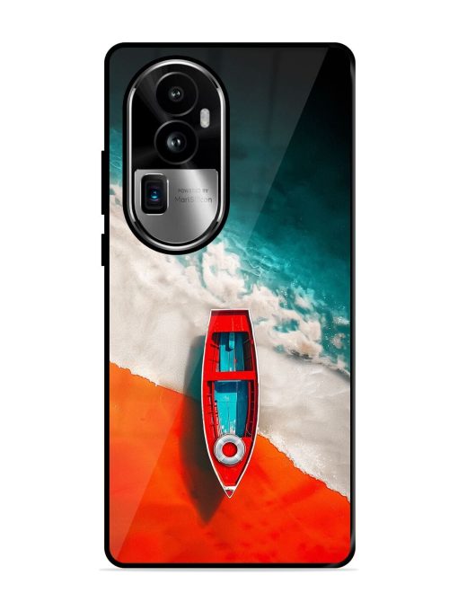 Crimson Tide Glossy Soft Edge Case for Oppo Reno 10 Pro Plus (5G) Chachhi