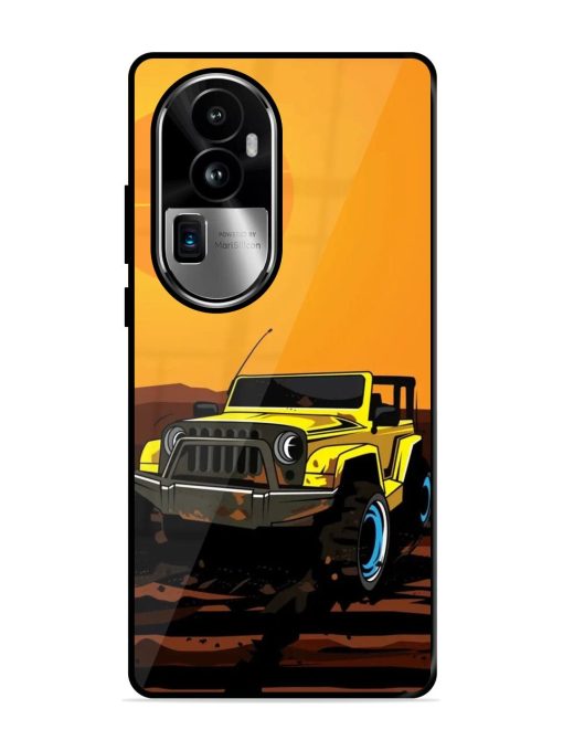 Sunset Cruise Glossy Soft Edge Case for Oppo Reno 10 Pro Plus (5G) Chachhi