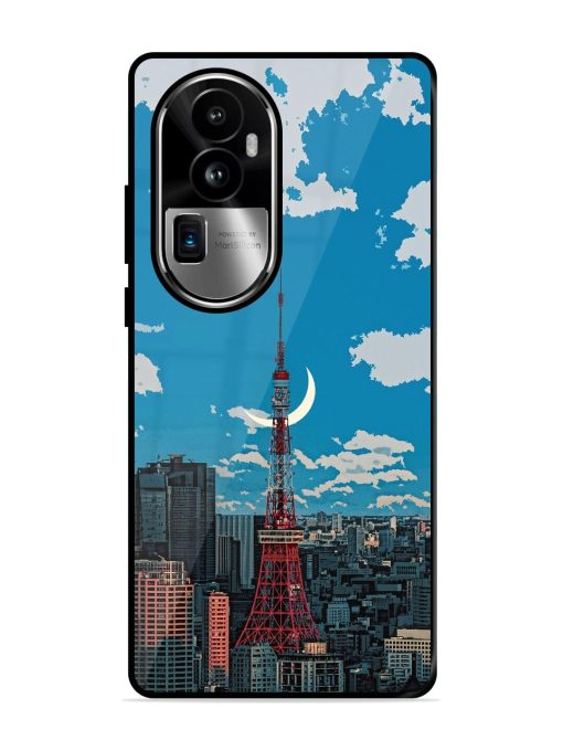 Tokyo Twilight Glossy Soft Edge Case for Oppo Reno 10 Pro Plus (5G)