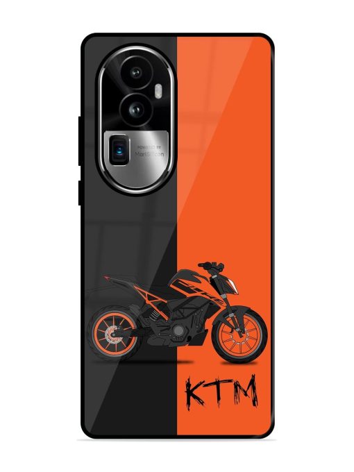 Orange Beast Glossy Soft Edge Case for Oppo Reno 10 Pro Plus (5G) Chachhi