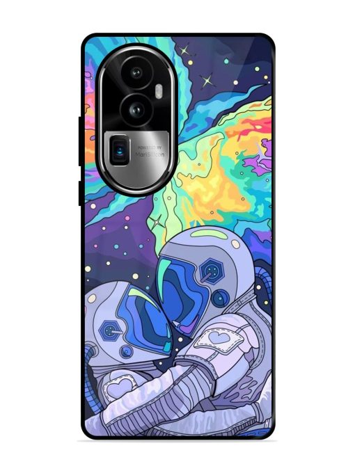 Cosmic Love Glossy Soft Edge Case for Oppo Reno 10 Pro Plus (5G) Chachhi