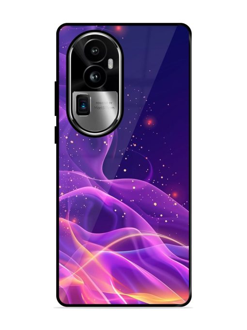 Cosmic Currents Glossy Soft Edge Case for Oppo Reno 10 Pro Plus (5G) Chachhi