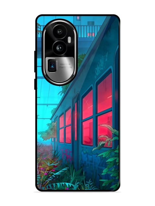 Urban Jungle Glossy Soft Edge Case for Oppo Reno 10 Pro Plus (5G) Chachhi