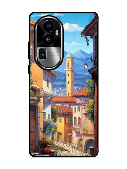 Tuscan Twilight Glossy Soft Edge Case for Oppo Reno 10 Pro Plus (5G) Chachhi