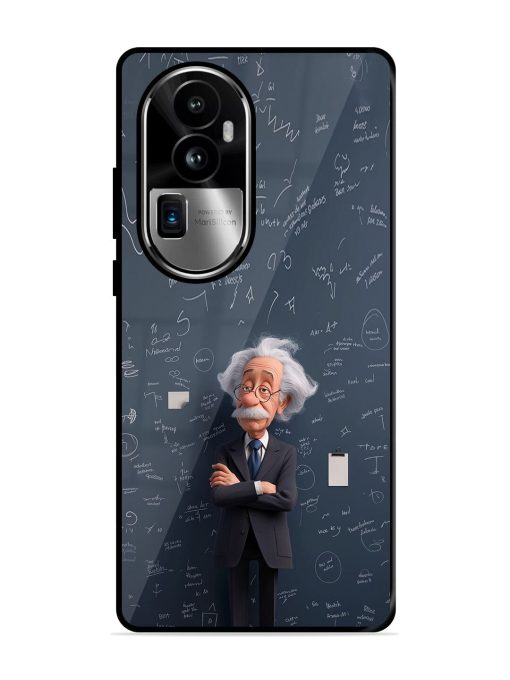 Albert Einstein Glossy Soft Edge Case for Oppo Reno 10 Pro Plus (5G) Chachhi