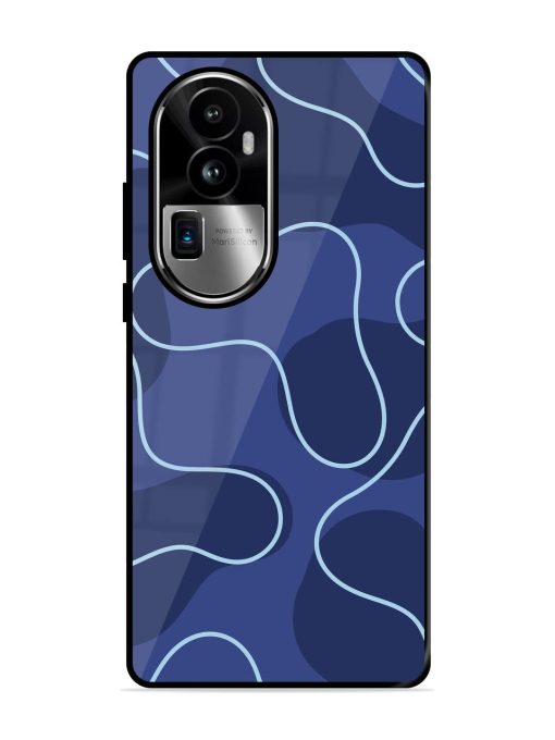 Midnight Maze Glossy Soft Edge Case for Oppo Reno 10 Pro Plus (5G) Chachhi