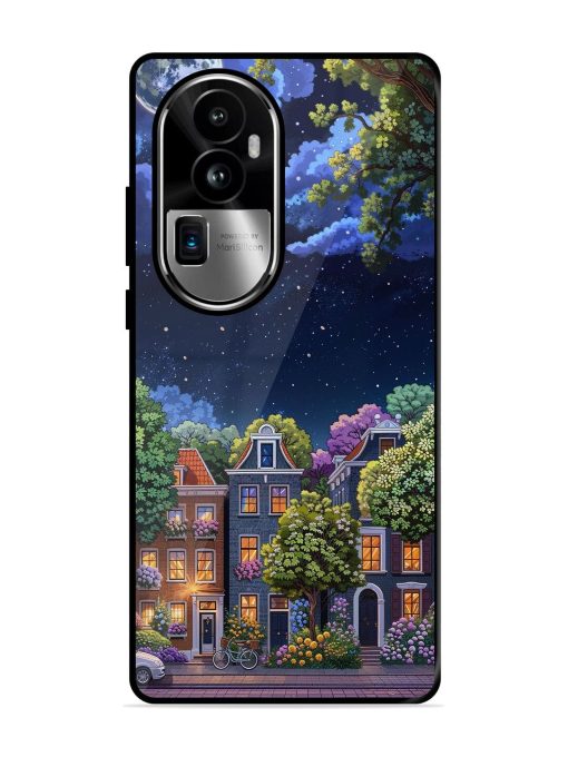 Moonlit Streets Glossy Soft Edge Case for Oppo Reno 10 Pro Plus (5G) Chachhi