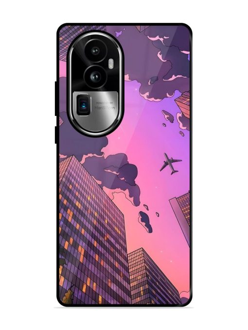 Urban Twilight Glossy Soft Edge Case for Oppo Reno 10 Pro Plus (5G) Chachhi