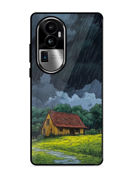 Rainy Day Retreat Glossy Soft Edge Case for Oppo Reno 10 Pro Plus (5G) Chachhi