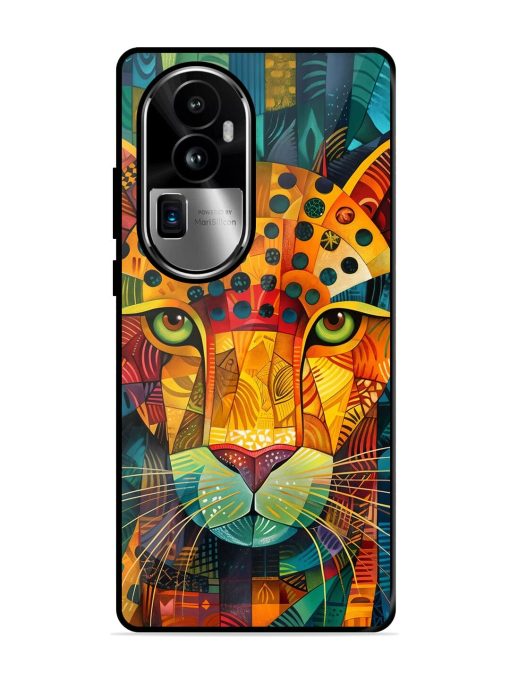 Mosaic Majesty Glossy Soft Edge Case for Oppo Reno 10 Pro Plus (5G) Chachhi