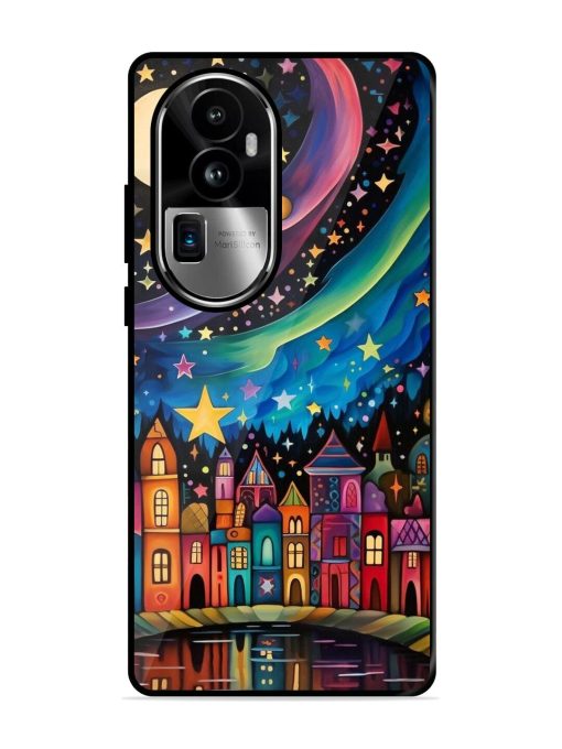 Starlit Village Glossy Soft Edge Case for Oppo Reno 10 Pro Plus (5G) Chachhi