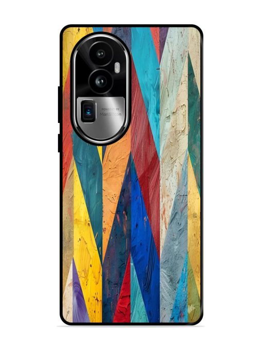 Abstract Tapestry Glossy Soft Edge Case for Oppo Reno 10 Pro Plus (5G) Chachhi