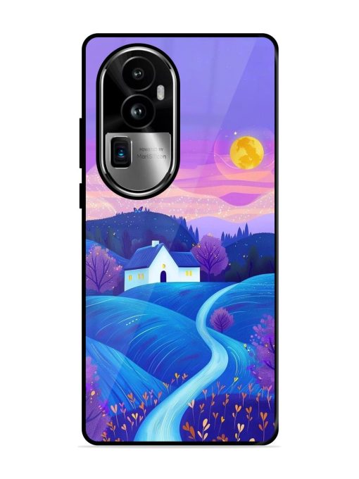 Moonlit Meadow Glossy Soft Edge Case for Oppo Reno 10 Pro Plus (5G) Chachhi