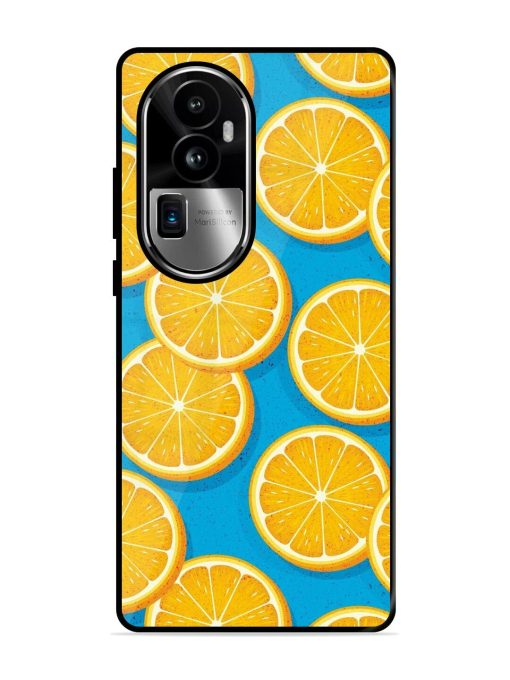 Citrus Symphony Glossy Soft Edge Case for Oppo Reno 10 Pro Plus (5G) Chachhi