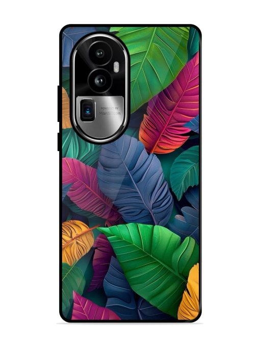 Tropical Tapestry Glossy Soft Edge Case for Oppo Reno 10 Pro Plus (5G) Chachhi