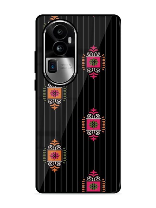 Ornate Elegance Glossy Soft Edge Case for Oppo Reno 10 Pro Plus (5G) Chachhi