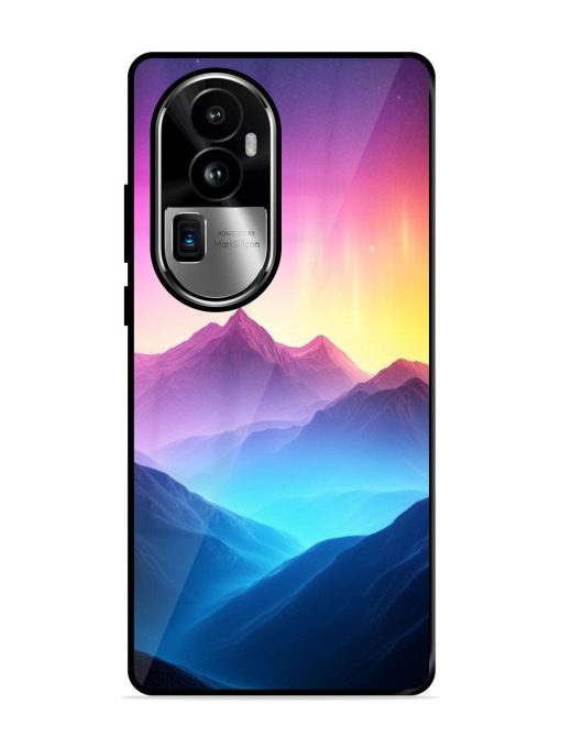 Cosmic Mountains Glossy Soft Edge Case for Oppo Reno 10 Pro Plus (5G) Chachhi