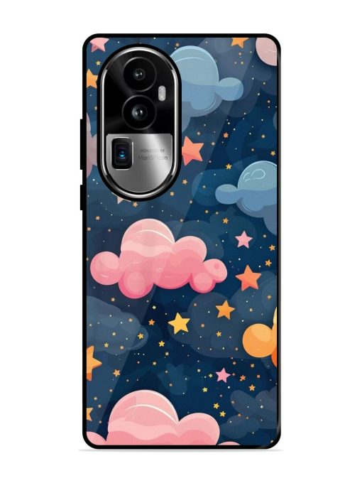 Twinkling Dreams Glossy Soft Edge Case for Oppo Reno 10 Pro Plus (5G) Chachhi