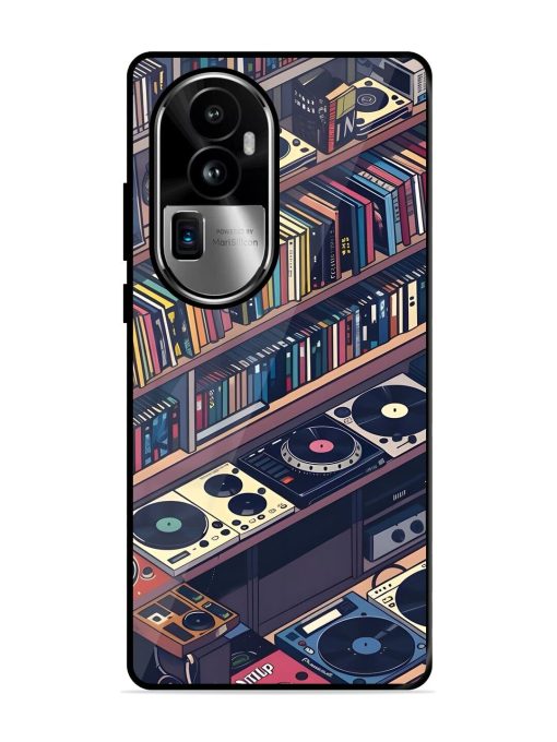 Music Lover'S Haven Glossy Soft Edge Case for Oppo Reno 10 Pro Plus (5G) Chachhi