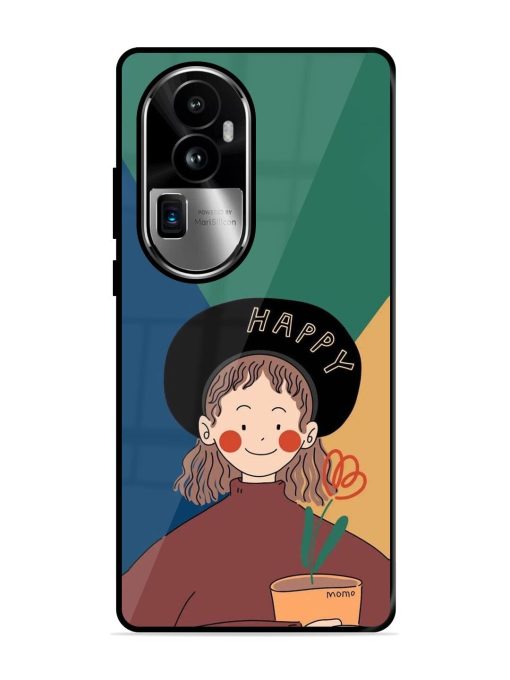 Happy Momo Glossy Soft Edge Case for Oppo Reno 10 Pro Plus (5G) Chachhi