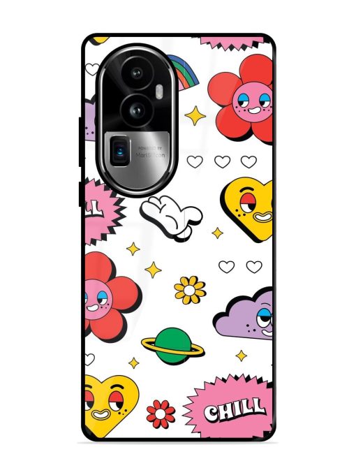 Whimsical Wonderland Glossy Soft Edge Case for Oppo Reno 10 Pro Plus (5G) Chachhi