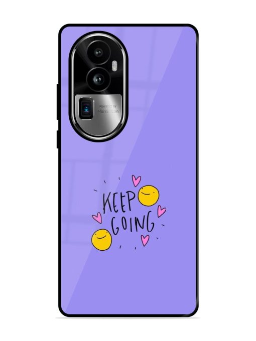 Smiling Through It All Glossy Soft Edge Case for Oppo Reno 10 Pro Plus (5G)