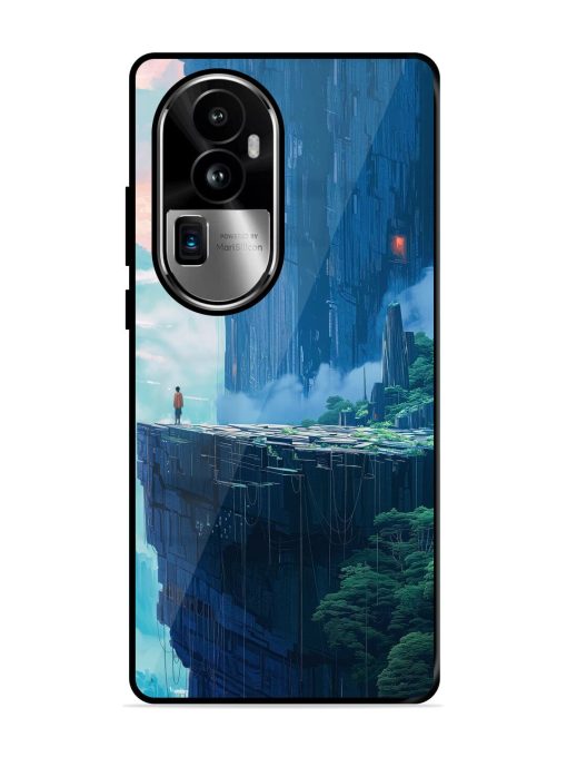 Solitude In The Sky Glossy Soft Edge Case for Oppo Reno 10 Pro Plus (5G)