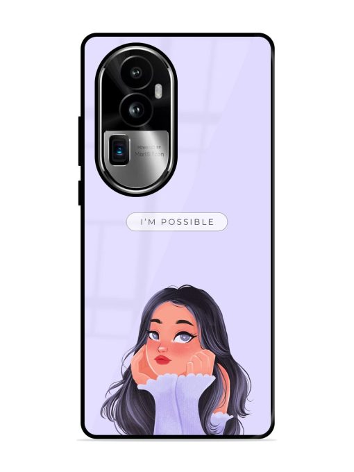 Im Possible Glossy Soft Edge Case for Oppo Reno 10 Pro Plus (5G) Chachhi