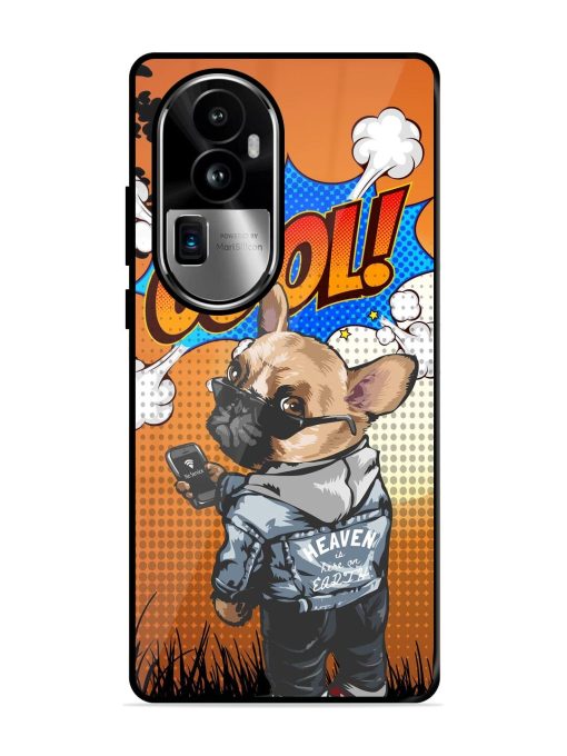 Cool Pup Glossy Soft Edge Case for Oppo Reno 10 Pro Plus (5G) Chachhi